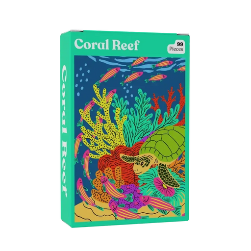 Coral Reef 99 Piece Mini Jigsaw Puzzle Puzzledly - for just $9.99! 