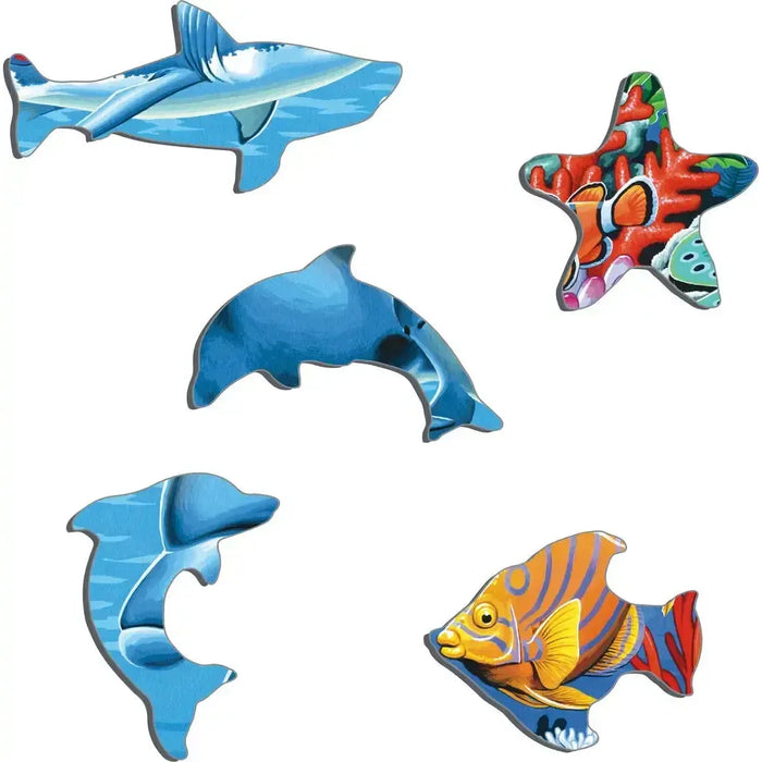 Coral Reef Life 35 Piece Tray Jigsaw Puzzle Larsen - for just $11.99! 