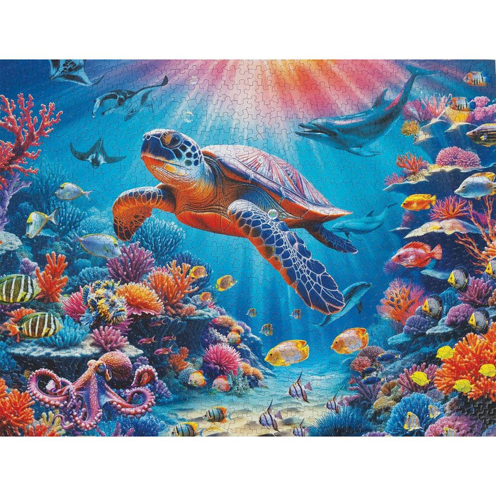 Coral Reefs Odyssey 1000 Piece Jigsaw Puzzle Springbok - for just $19.99! 