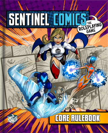 Sentinel Comics RPG: Core Rulebook - for just $59.95! 