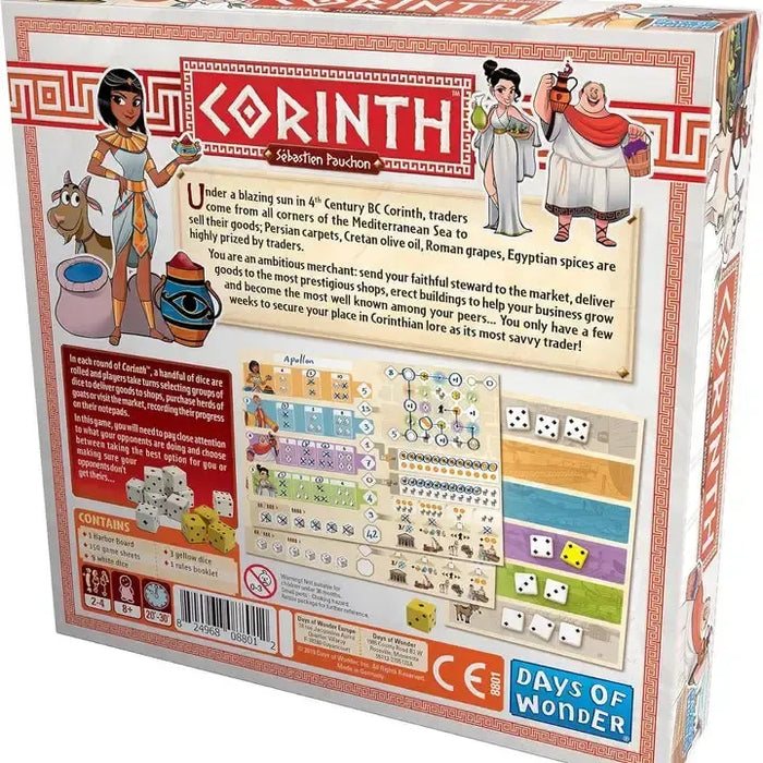Corinth - Strategy Dice Board Game - Days of Wonder - for just $24.99! 