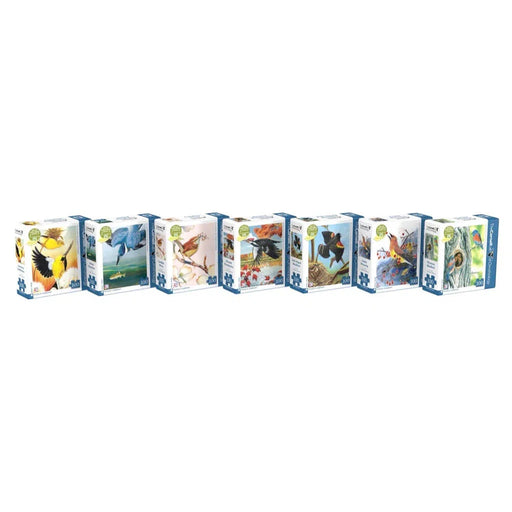 Cornell Ornithology Collector's Set of 7 Bird 100 Piece Mini Jigsaw Puzzles NYPC - for just $59.99! 