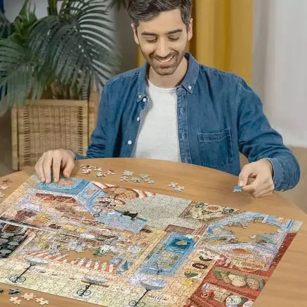 Corner Bakery 750 Piece Jigsaw Puzzle Ravensburger - for just $29.99! 