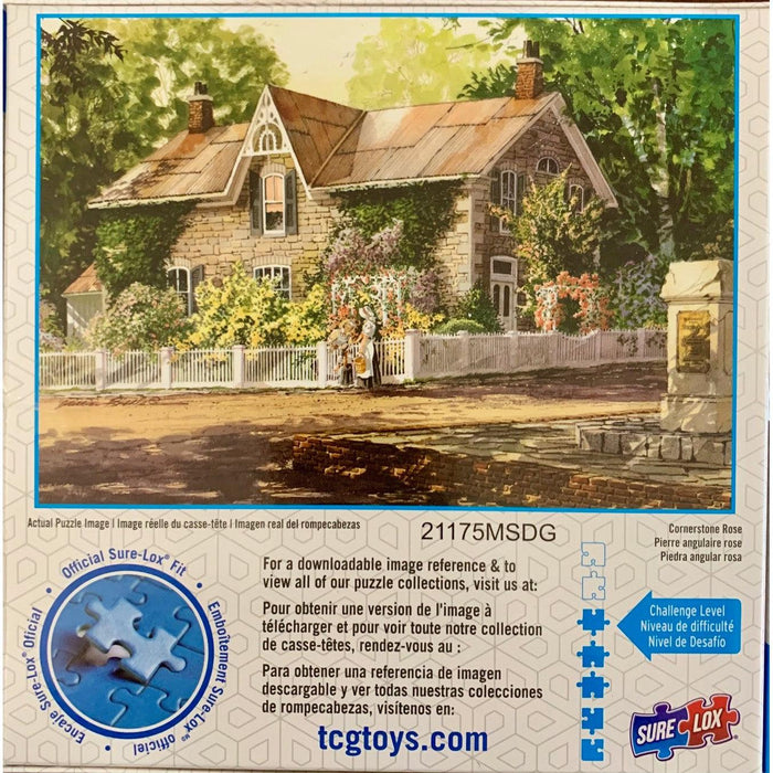 Cornerstone Rose Nostalgia 1000 Piece Jigsaw Puzzle Sure Lox - for just $14.99! 