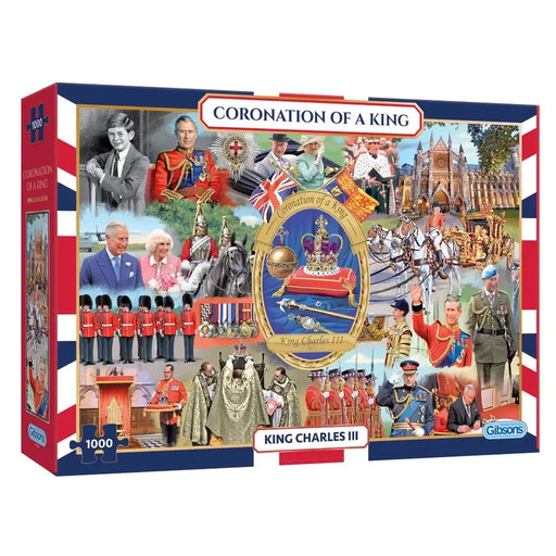 Coronation of a King "Charles II" 1000 Piece Jigsaw Puzzle Gibsons - for just $24.99! 