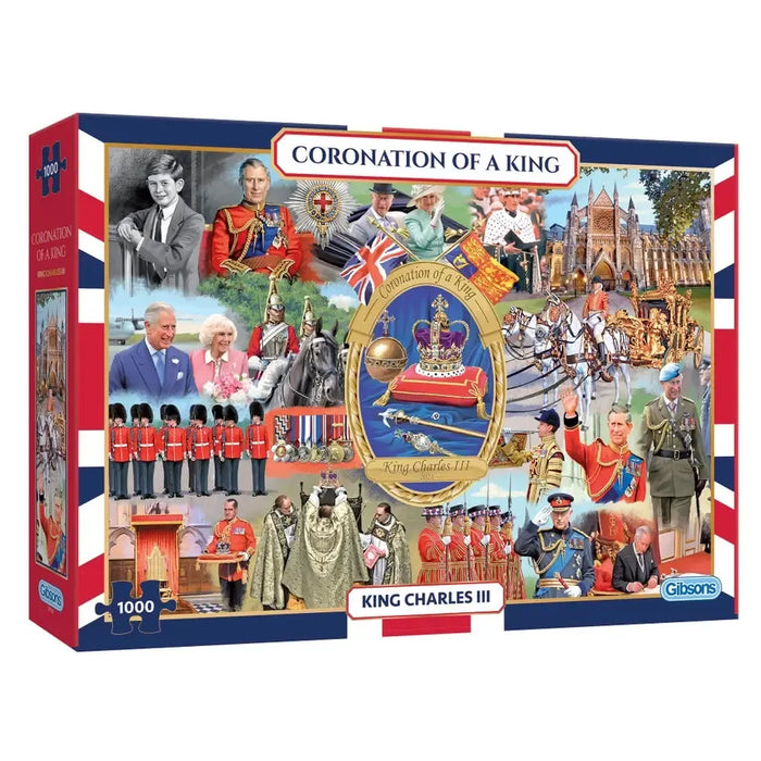 Coronation of a King "Charles II" 1000 Piece Jigsaw Puzzle Gibsons - for just $24.99! 