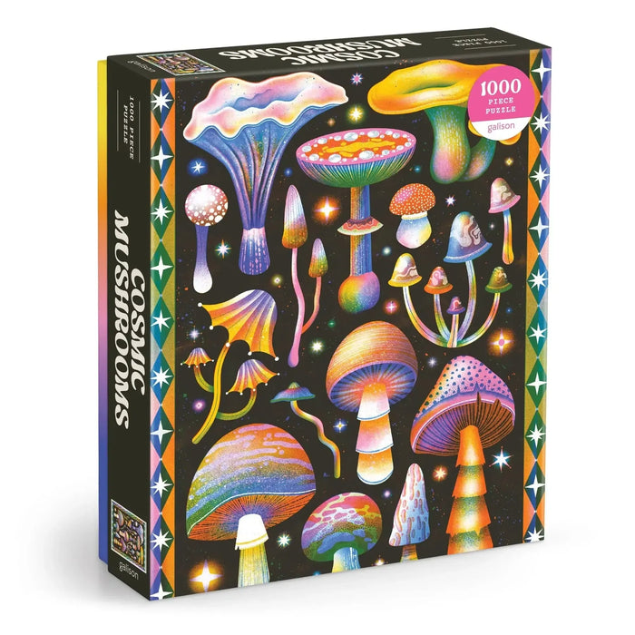 Cosmic Mushrooms 1000 Piece Jigsaw Puzzle Galison - for just $19.99! 