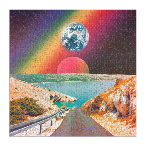 Cosmic Rainbow 500 Piece Jigsaw Puzzle Galison - for just $17.99! 
