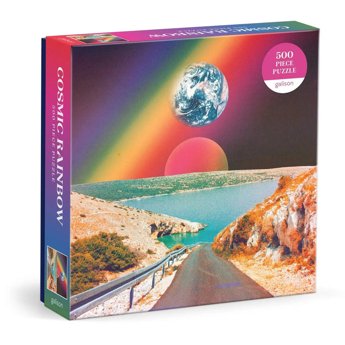 Cosmic Rainbow 500 Piece Jigsaw Puzzle Galison - for just $17.99! 