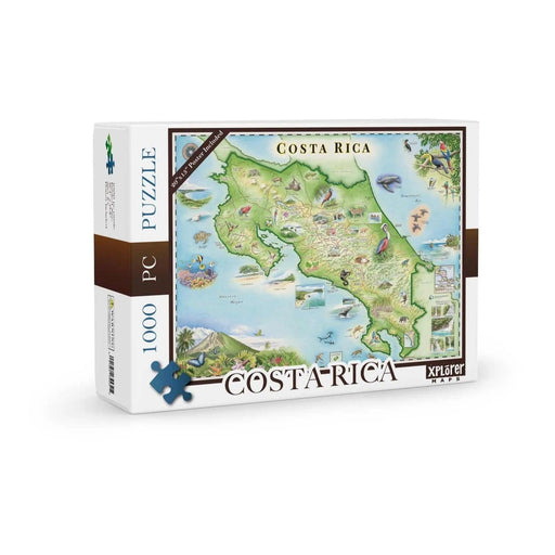 Costa Rica 1000 Piece Jigsaw Puzzle Xplorer Maps - for just $24.99! 