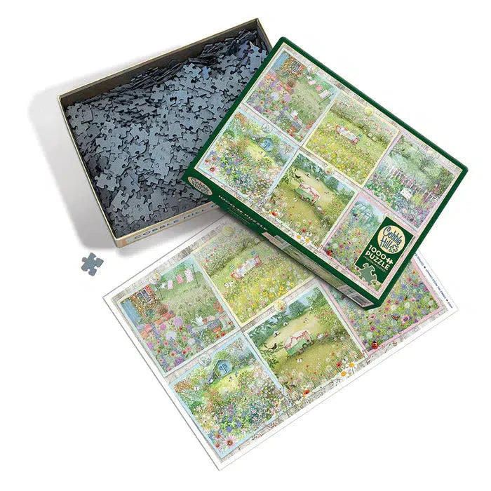 Cottage Gardens 1000 Piece Jigsaw Puzzle Cobble Hill - for just $19.99! 