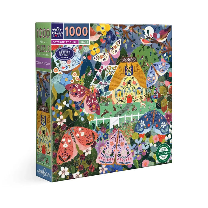 Cottage at Dusk 1000 Piece Jigsaw Puzzle eeBoo - for just $26.99! 