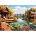 Cottage by the Lake 24 Connecting Pieces Jigsaw Puzzle Eurographics - for just $19.99! 