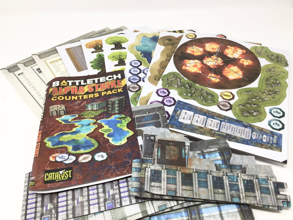 BattleTech: Alpha Strike Counters Pack - for just $24.99! 
