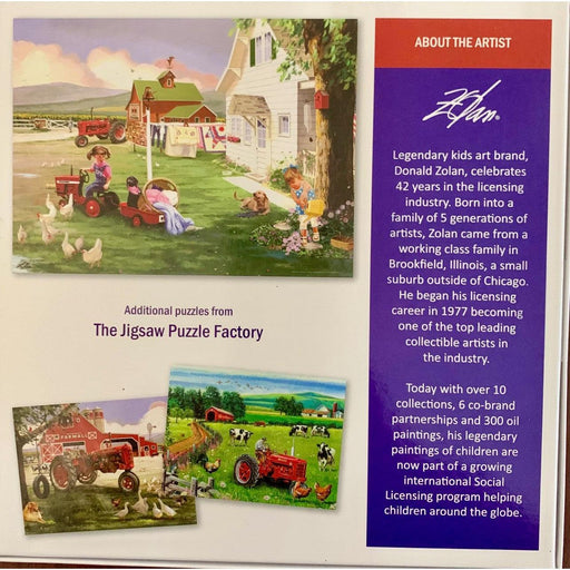 Country Chores McCormick Farmall 1000 Piece Jigsaw Puzzle Leap Year - for just $14.99! 