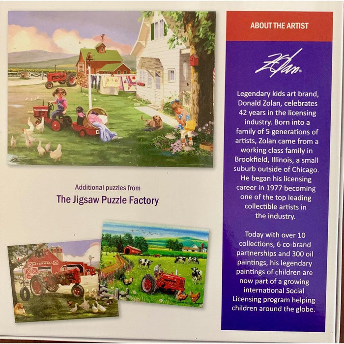 Country Chores McCormick Farmall 1000 Piece Jigsaw Puzzle Leap Year - for just $14.99! 