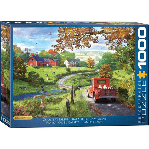 Country Drive 1000 Piece Jigsaw Puzzle Eurographics - for just $21.99! 