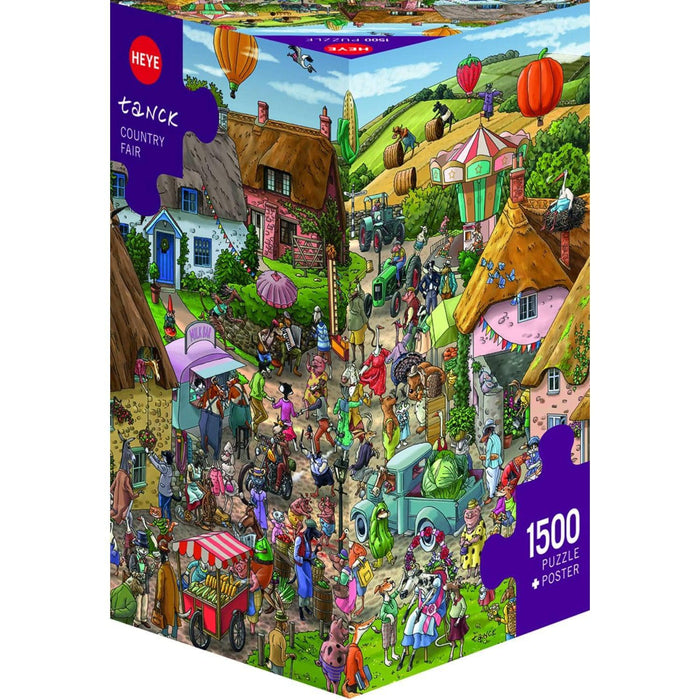 Country Fair 1500 Piece Jigsaw Puzzle Heye - for just $39.99! 