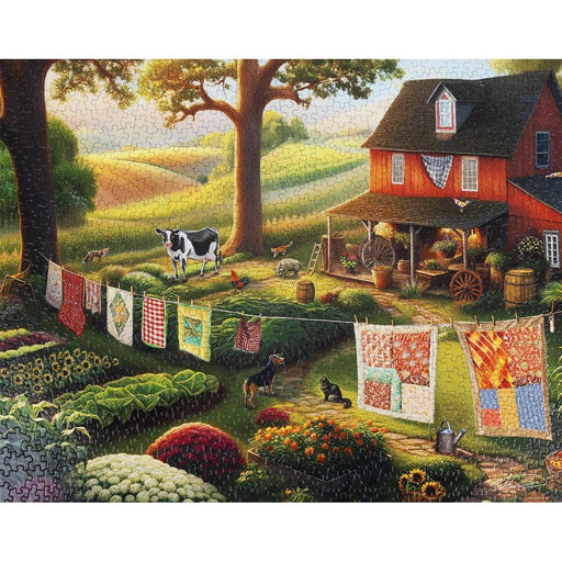 Country Farm Life 1000 Piece Jigsaw Puzzle Springbok - for just $19.99! 