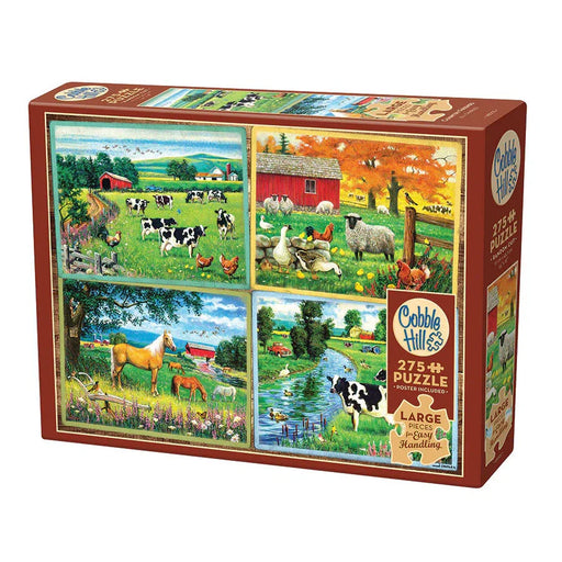 Country Friends 275 Large Piece Jigsaw Puzzle Cobble Hill - for just $17.99! 