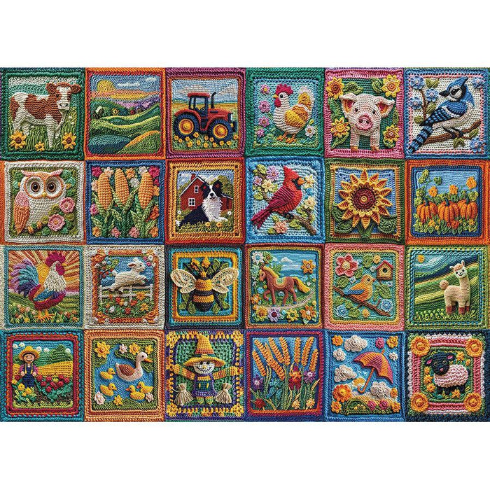 Country Life Crochet 1000 Piece Jigsaw Puzzle Cobble Hill - for just $19.99! 
