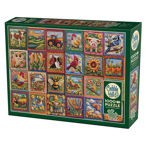 Country Life Crochet 1000 Piece Jigsaw Puzzle Cobble Hill - for just $19.99! 
