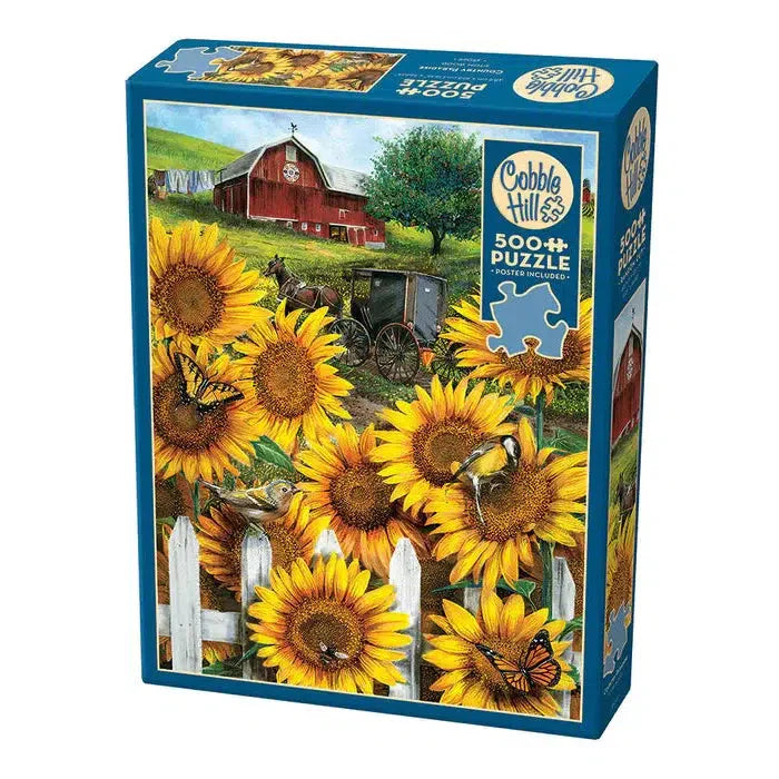 Country Paradise 500 Piece Jigsaw Puzzle Cobble Hill - for just $17.99! 