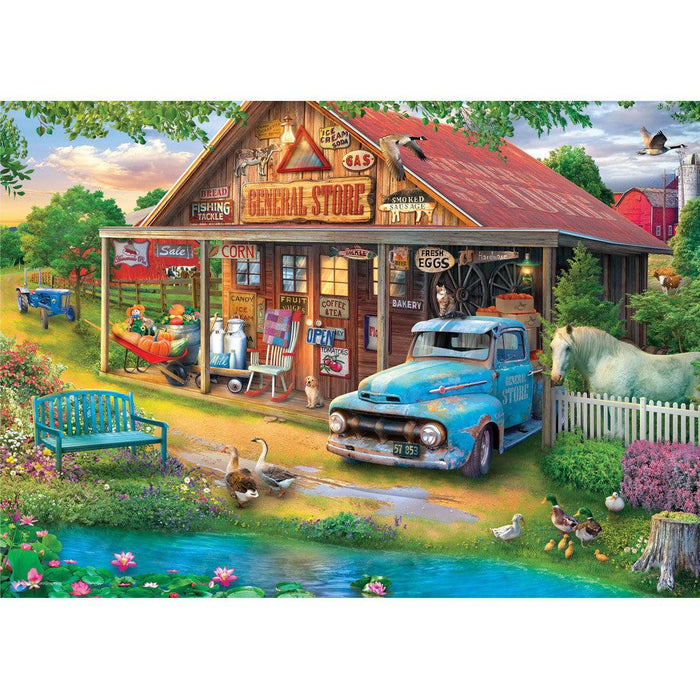 Country Store 48 Connecting Pieces Jigsaw Puzzle Eurographics - for just $19.99! 