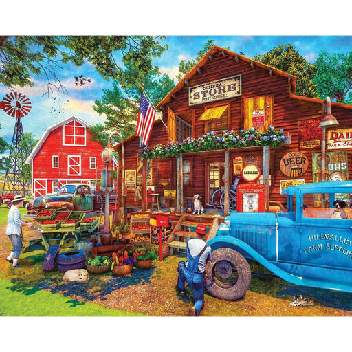 Country Supply Store 1500 Piece Jigsaw Puzzle Springbok - for just $24.99! 