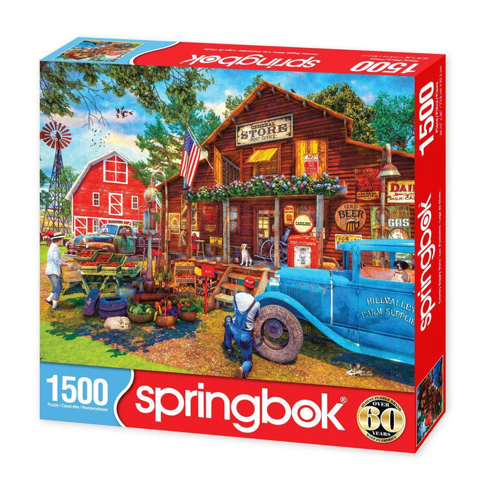Country Supply Store 1500 Piece Jigsaw Puzzle Springbok - for just $24.99! 