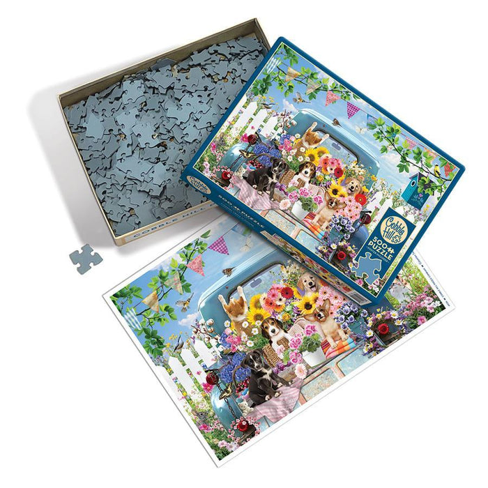 Country Truck in Summer 500 Piece Jigsaw Puzzle Cobble Hill - for just $17.99! 