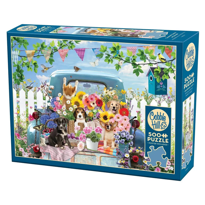 Country Truck in Summer 500 Piece Jigsaw Puzzle Cobble Hill - for just $17.99! 