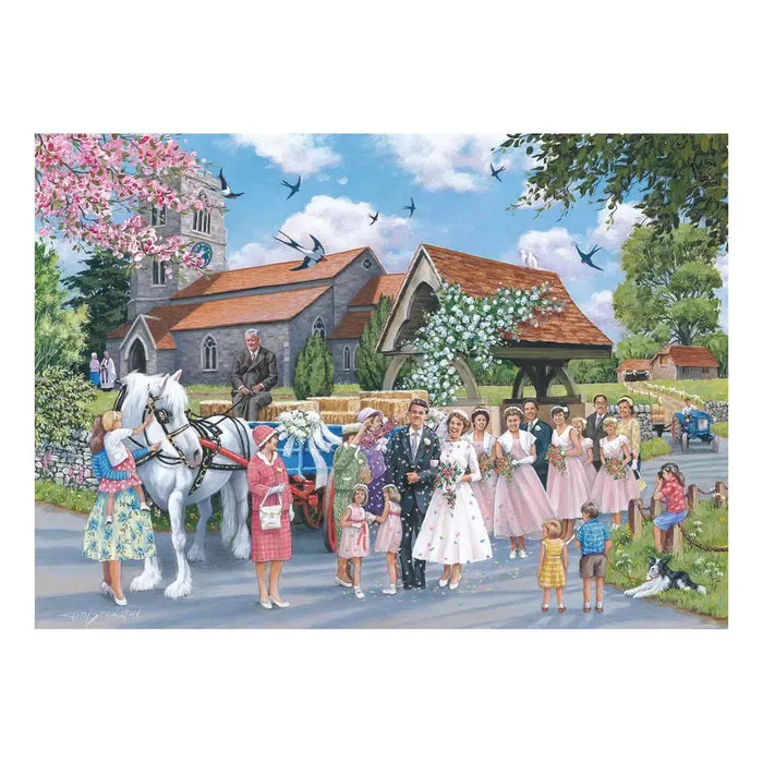 Country Wedding 1000 Piece Jigsaw Puzzle HOP - for just $24.99! 