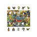 Countryside Bridge 200 Piece Wood Jigsaw Puzzle Wooden City - for just $19.99! 