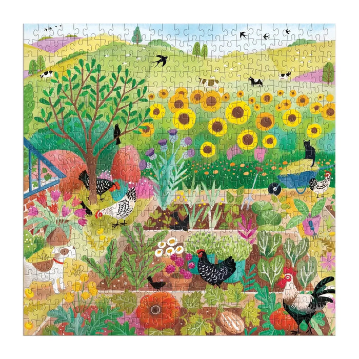 Countryside Harvest 500 Piece Jigsaw Puzzle Galison - for just $17.99! 