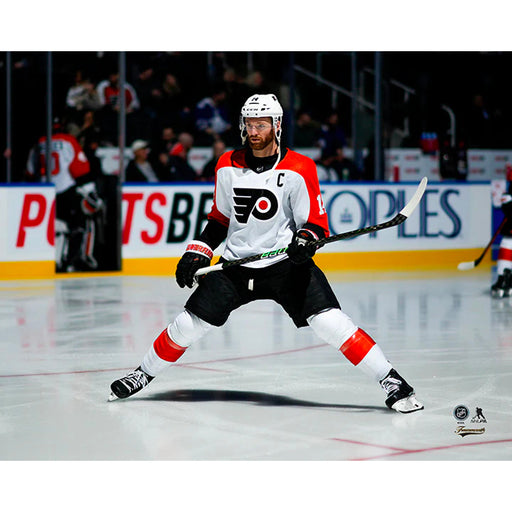 Sean Couturier Skating as Captain Philadelphia Flyers 8" x 10" Hockey Photo - for just $9.99! 