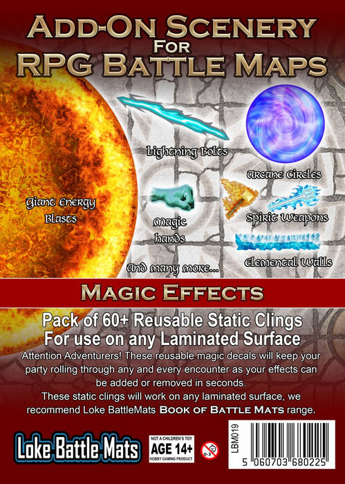 Battle Mats: Add On Scenery - Magic Effects - for just $12.99! 
