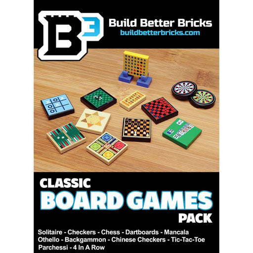 Classic Board Games Pack (LEGO) - Premium Custom LEGO Parts - Just $17.99! Shop now at Retro Gaming of Denver
