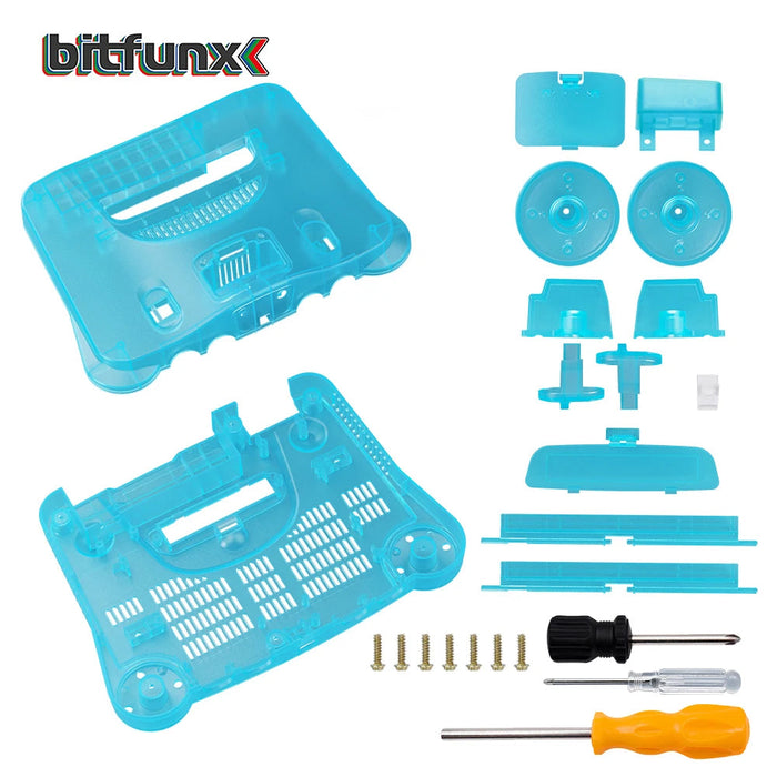 N64 Replacement Console Shell Housing Ice Blue Nintendo 64 - for just $51.99! 