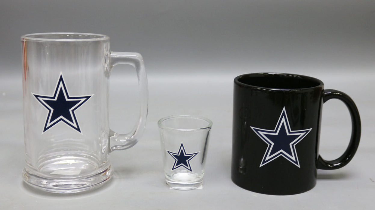 Dallas Cowboys 3-Piece Glassware Gift Set - for just $34.99! 