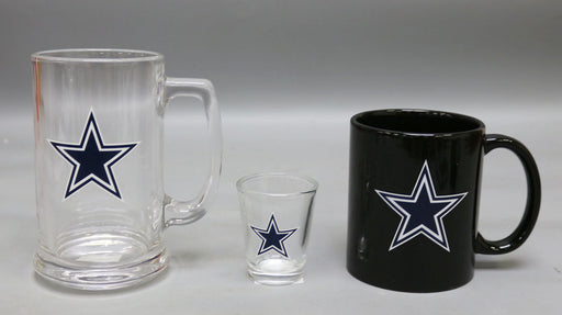 Dallas Cowboys 3-Piece Glassware Gift Set - for just $34.99! 