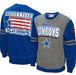 Dallas Cowboys Mitchell & Ness All Over 2.0 Pullover Sweatshirt - Royal - Premium Sweatshirts, Hoodies, & Jackets - Football - Just $119.99! Shop now at Retro Gaming of Denver