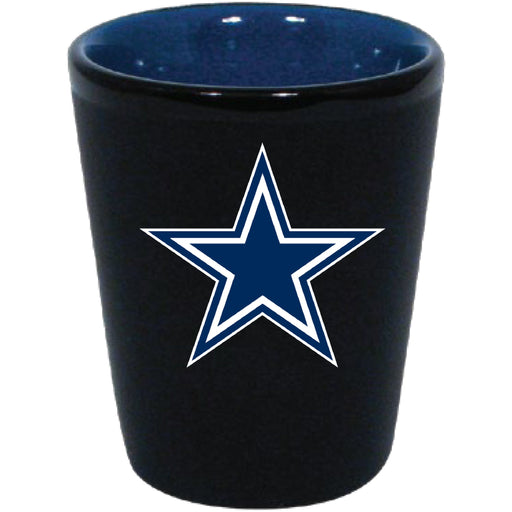 Dallas Cowboys Matte Black/Inner Color Shot Glass - for just $9.99! 