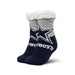 Dallas Cowboys Colorblock Footy Slipper Socks - for just $19.99! 