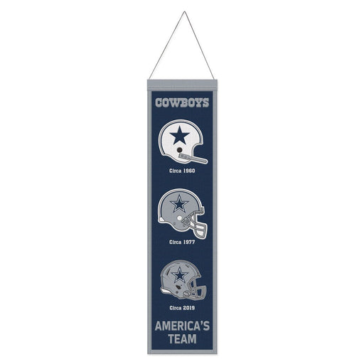 Dallas Cowboys 8" x 32" Wool Banner - for just $44.99! 