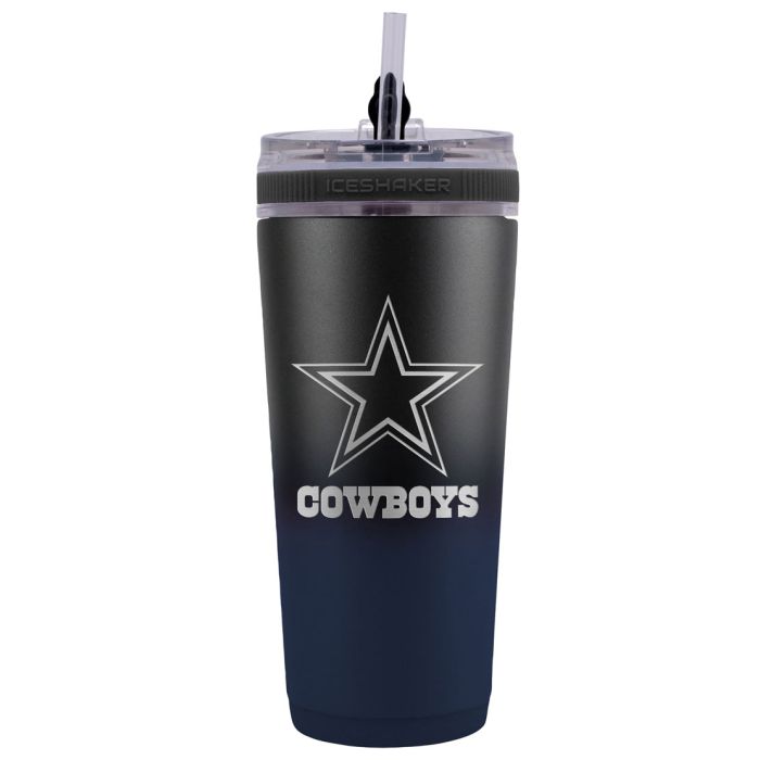 Dallas Cowboys 26 oz Stainless Steel Ice Shaker Bottle - for just $39.99! 