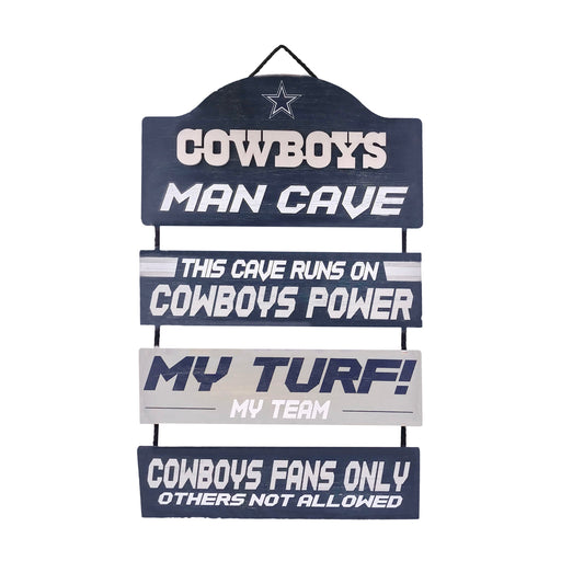 Dallas Cowboys Wooden Man Cave Dangle Sign - for just $29.99! 