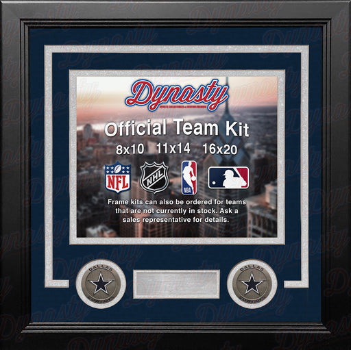 Dallas Cowboys Custom NFL Football 8x10 Picture Frame Kit (Multiple Colors) - for just $36.99! 