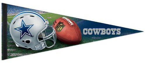 Dallas Cowboys 12x30 Premium Football Pennant - for just $7.99! 