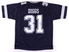 Trevon Diggs Dallas Cowboys Autographed Navy Blue Rookie Football Jersey - for just $229.99! 